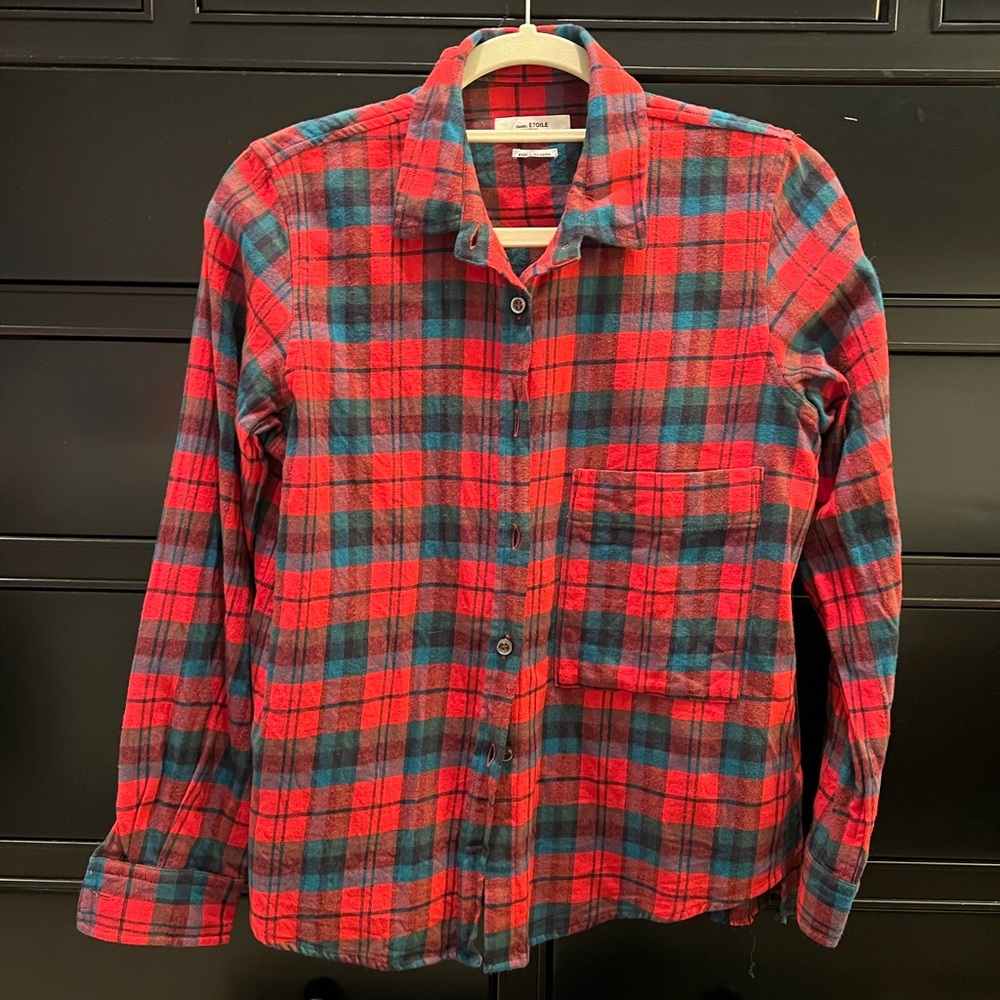 Isabel Marant ÉTOILE flannel button-down shirt